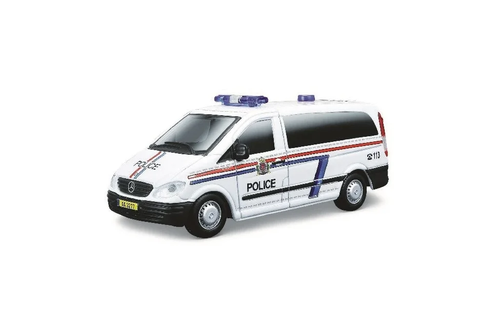 BURAGO - Police Mercedes-Benz Vito 1:50 (141020)