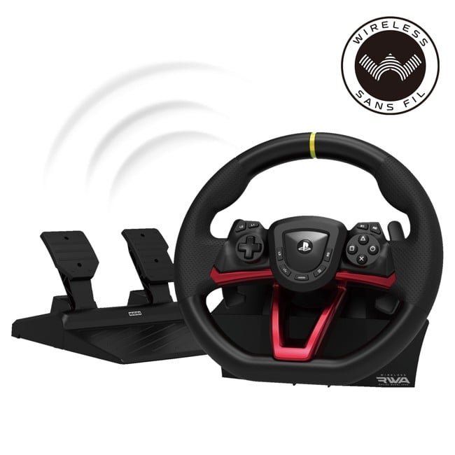 HORI Wireless Racing Wheel Apex for Playstation 5, PlayStation 4 and PC