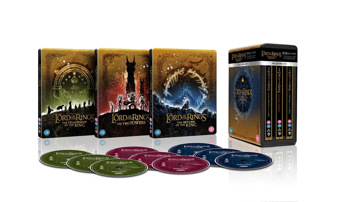 The Lord Of The Rings Trilogy LIMITED EDITION  Steelbook - Theatrical & Extended Collection 4K Ultra HD