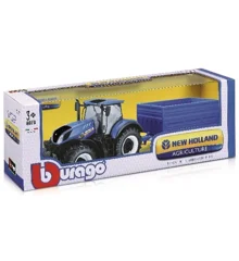 BURAGO - Traktor 1:32 m/trailer New Holland T7.315 ass.