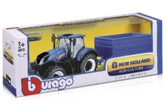 BURAGO - Traktor 1:32 m/trailer New Holland T7.315 ass.