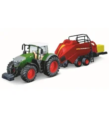 BURAGO - Tractor w/bale lifter Fendt 1050 Vario 10cm green (141505)