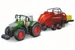 BURAGO - Tractor w/bale lifter Fendt 1050 Vario 10cm green (141505) thumbnail-1