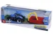 BURAGO - Tractor w/combination trailer N.H T7.615 10cm blue (141510) thumbnail-2