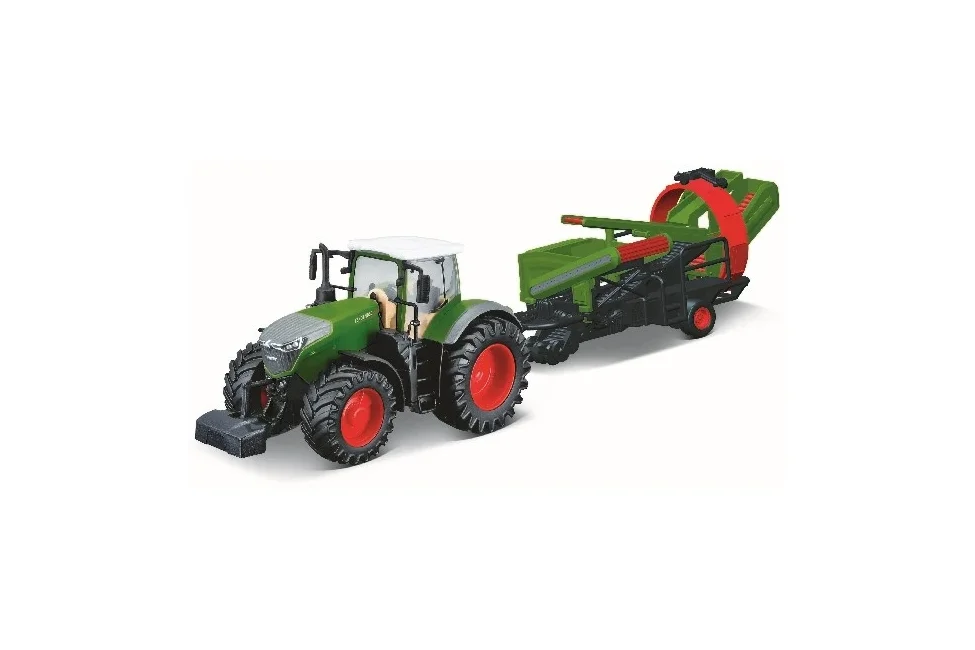 BURAGO - Tractor w/cultivator Fendt 1050 Vario 10cm green (141507)