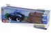 BURAGO - Tractor w/livestock trailer N.H. T7.615 10cm blue (141509) thumbnail-2