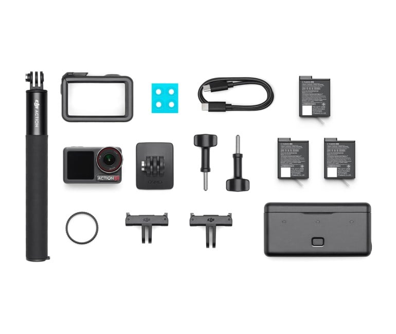 DJI - Osmo Action 5 Pro Adventure Combo - Action Camera