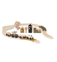 Micki - Train Set 23 Pieces In Wood (18166)