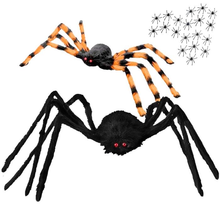 Mikamax XXL Halloween Edderkopp-dekorasjon