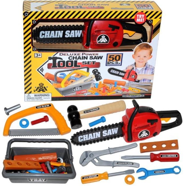 Chainsaw with Tools Set - 50 Pieces