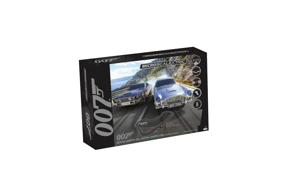 Scalextric - Micro James Bond 007 Race Sæt - Batteri