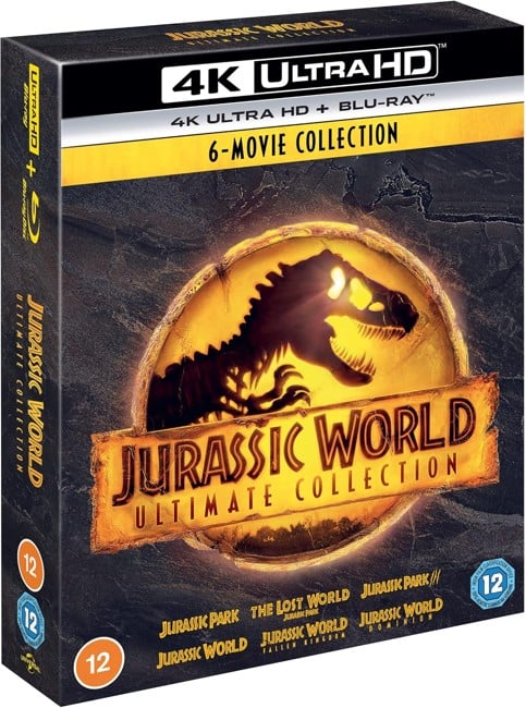 Jurassic World Ultimate Collection (6 Films) 4K Ultra HD + Blu-Ray