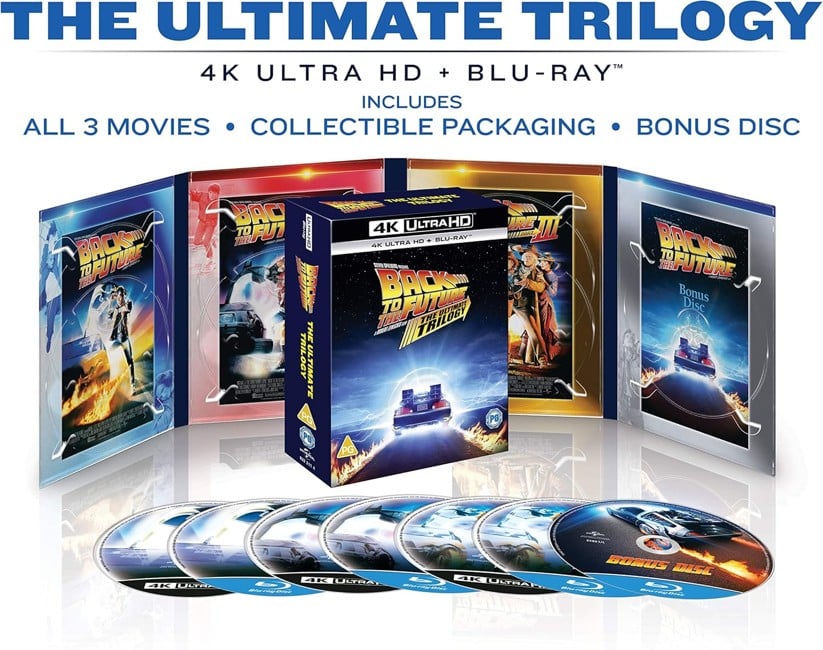 Back To The Future - The Ultimate Trilogy 4K Ultra HD + Blu-Ray