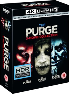 The Purge 1 to 3 4K Ultra HD + Blu-Ray