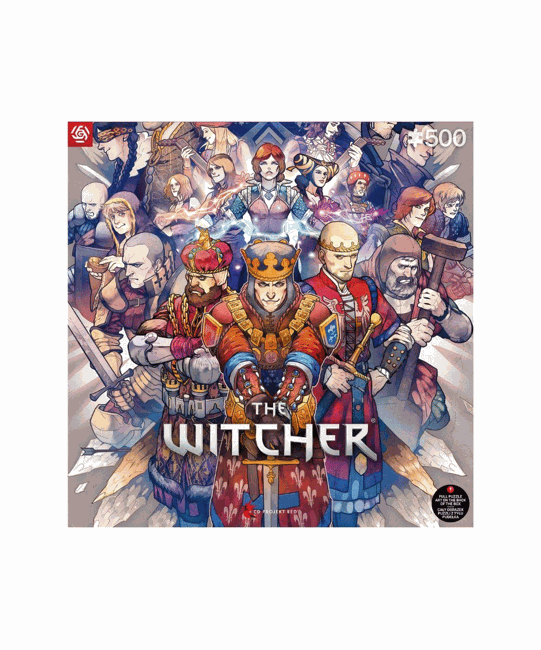 Good Loot - Gaming Puzzle: The Witcher Northern Realms (500 pieces)