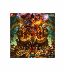 Good Loot - Gaming Puzzle: Diablo IV Horadrim (1000 pieces)