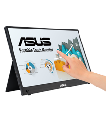 ASUS - ZenScreen 15.6" MB16AMTR Portable USB-C 10-point Touch 1920x1080p IPS Built-in Battery