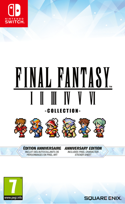 Final Fantasy I-VI - Collection - Anniversary Edition