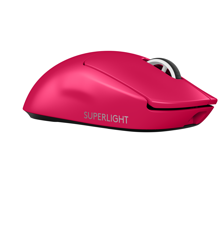 Logitech - G PRO X SUPERLIGHT 2 LIGHTSPEED Gaming Mouse, Magenta