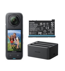 Insta360 X4 - Zusatzakku & Schnellladehub - Bundle