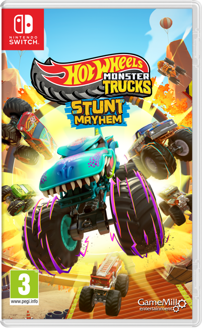 Hot Wheels Monster Trucks: Stunt Mayhem