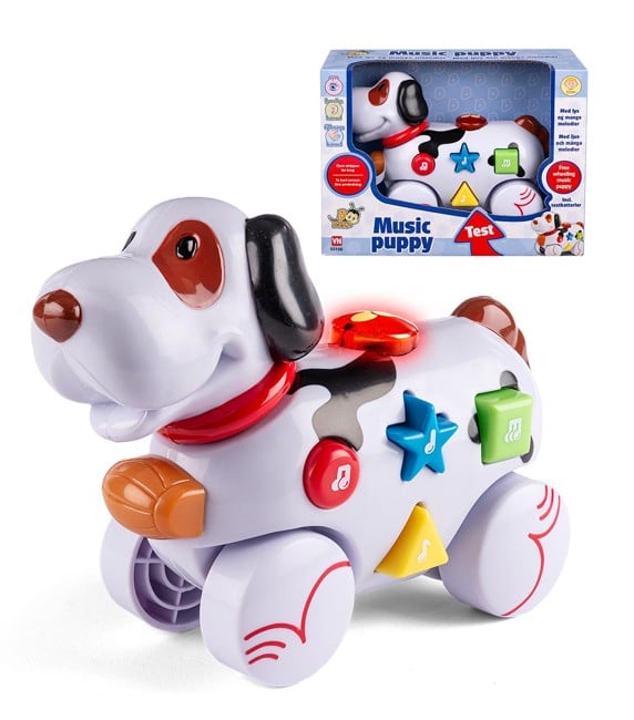 B Beez - Music Dog W/wheel (55156)