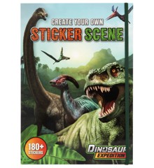 Dinosaur Expedition - Dino stickerbook A4 (130001)