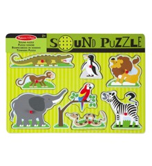 Melissa & Doug - Zoo Animals Sound Puzzle (50215)