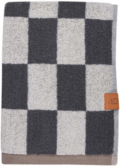 Mette Ditmer - RETRO guest towel - Dark grey - 2-pack