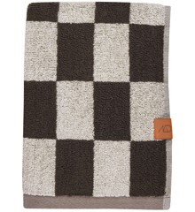 Mette Ditmer - RETRO guest towel - Chocolate - 2-pack