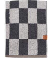 Mette Ditmer - RETRO bath towel - Dark grey