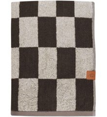 Mette Ditmer - RETRO bath towel - Chocolate