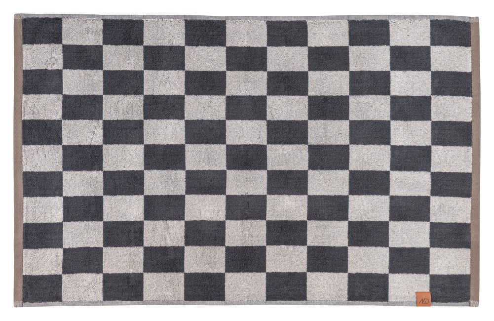 Mette Ditmer - RETRO bath mat - Dark grey