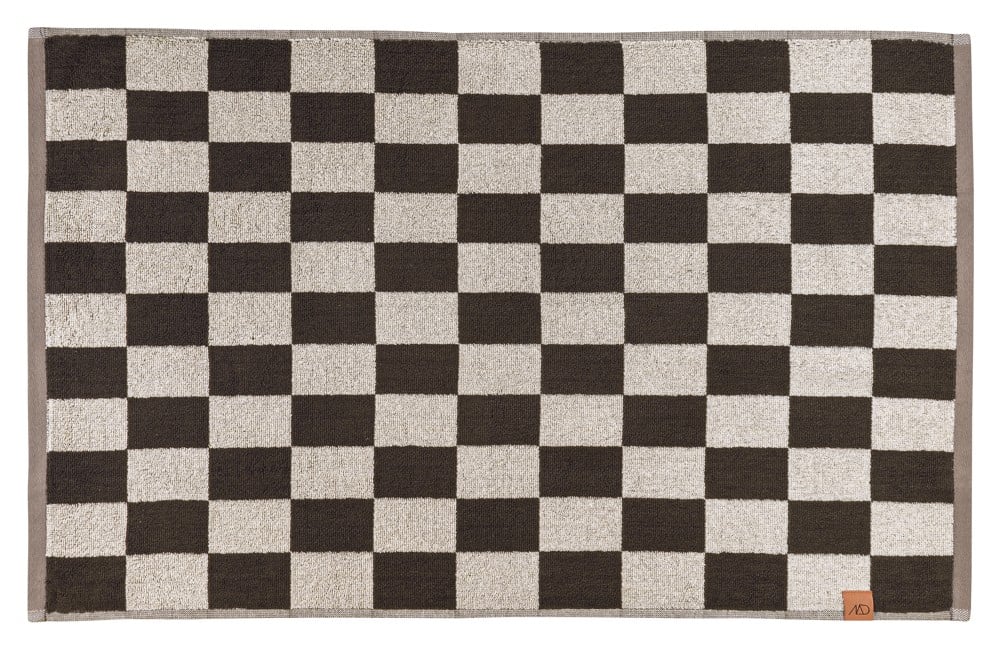 Mette Ditmer - RETRO bath mat - Chocolate