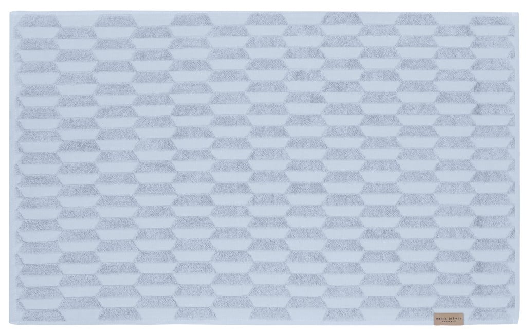 Mette Ditmer - GEO bath mat - Light Blue - 70 cm