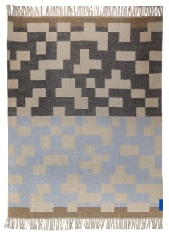 Mette Ditmer - MAZE throw - Light blue - 70