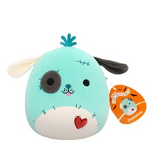 Squishmallows - 19 cm Halloween Plush - Dookdook Patchwork Dog