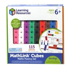 Learning Resources - MathLink® Cubes - Matematik for begyndere (LSP4299-SCA)