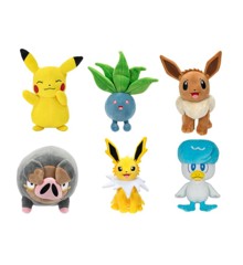 Pokémon - POKEMON PLUSH 20 CM ASS CDU - (95217-18)