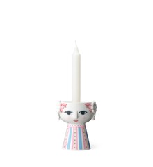 Bjørn Wiinblad ​- Eve candle holder 9,5cm Pink