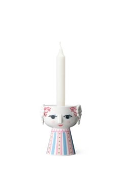 Bjørn Wiinblad ​- Eve candle holder 9,5cm Pink