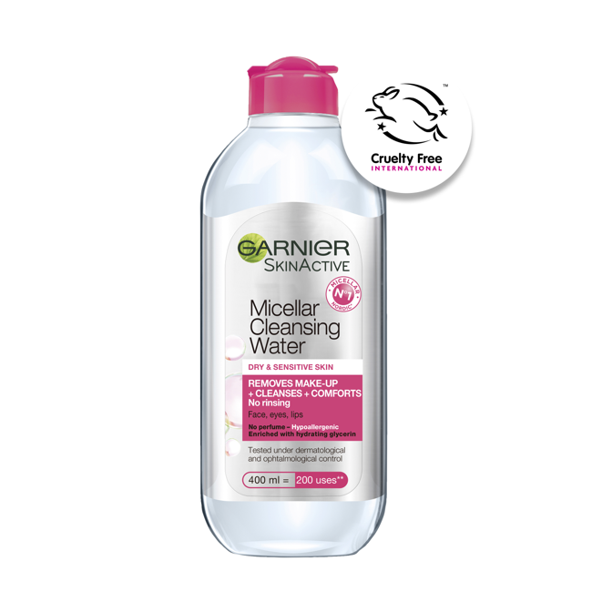 Garnier - Skin Active Micellar Cleansing Water for dry skin 400 ml - Mizellenwasser