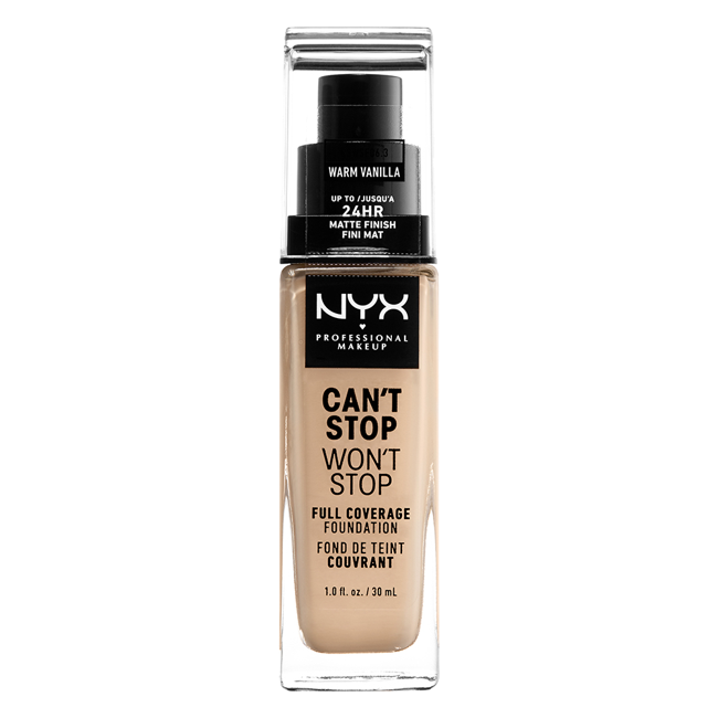 NYX Professional Makeup - Can't Stop Won't Stop Foundation - Warm Vanilla