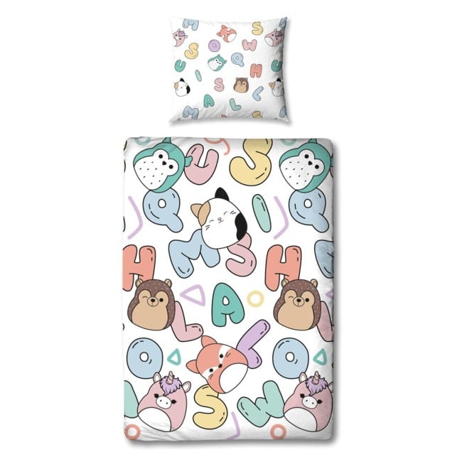 Bed Linen - Adult Size 140 x 200 cm - Squishmallows (SQM008)