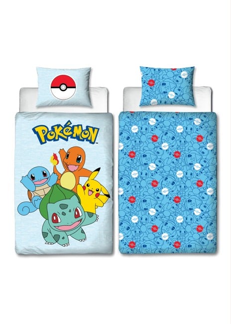 Bed Linen - Adult Size 140 x 200 cm - Pokemon (POK553)