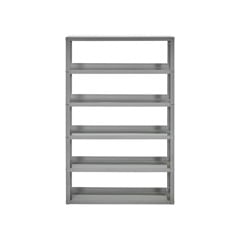 House Doctor - Shelving unit, HDUse - Light grey - l: 80 cm, h: 128 cm, d: 22 cm