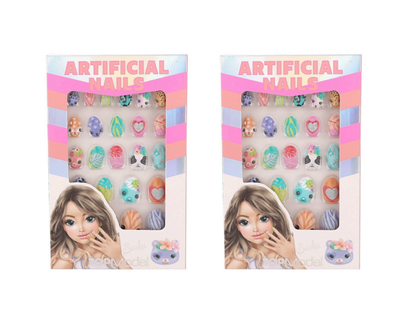 TOPModel - Artificial Nails Pointed Animals BEAUTY and ME ( 0412820 )