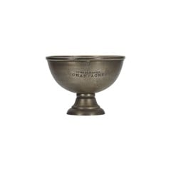 House Doctor - Wine cooler, HDChamptub - Antique brass finish - h: 29 cm, dia: 39 cm