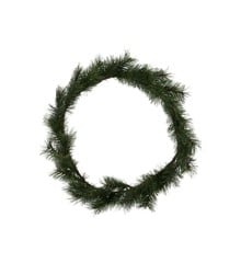 House Doctor - Wreath w. LED, HDPeuce - Nature - 25 LED lights - h: 5 cm, dia: 40 cm