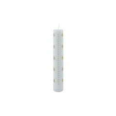 House Doctor - Calendar candle, HDEvery - White - h: 25 cm, dia: 4 cm